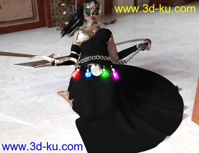 dForce Xanadu Outfit模型的图片5