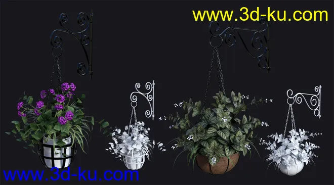 DGV Miniature Gardens vol 3 Hanging Plants模型的图片2