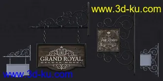 3D打印模型DGV Vintage Signage Vol 1的图片