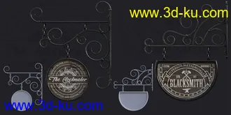 3D打印模型DGV Vintage Signage Vol 1的图片