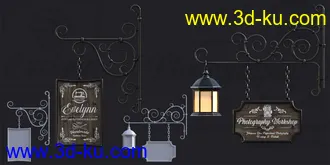 3D打印模型DGV Vintage Signage Vol 2的图片