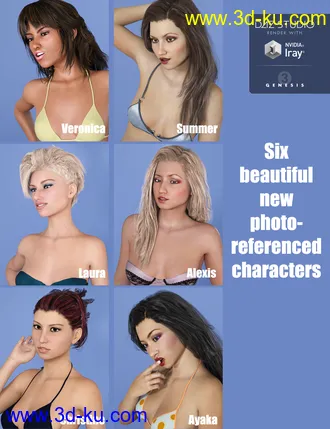 3D打印模型Dial-a-Girl - Genesis 3 Female(s) Edition的图片