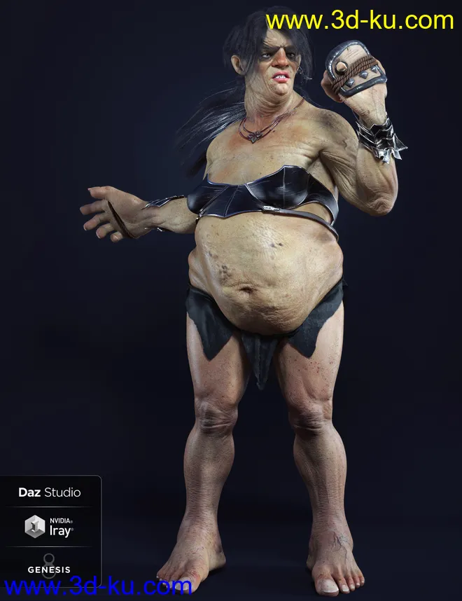 Diane for Genesis 8 Female模型的图片3