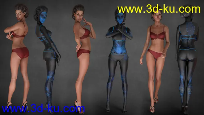 Dianna for Genesis 8 female(s)模型的图片5