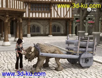 3D打印模型Dimurak Toon Bull Monster的图片