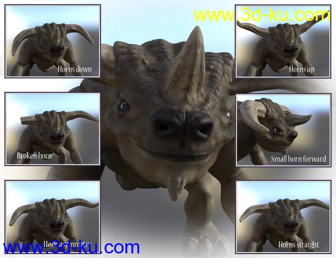 Dimurak Toon Bull Monster模型的图片6