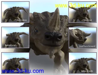 3D打印模型Dimurak Toon Bull Monster的图片