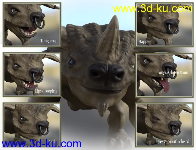 Dimurak Toon Bull Monster模型的图片7