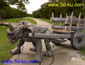 3D打印模型Dimurak Toon Bull Monster的图片