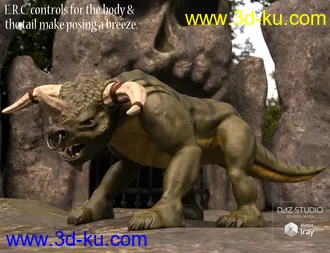 3D打印模型Dimurak Toon Bull Monster的图片