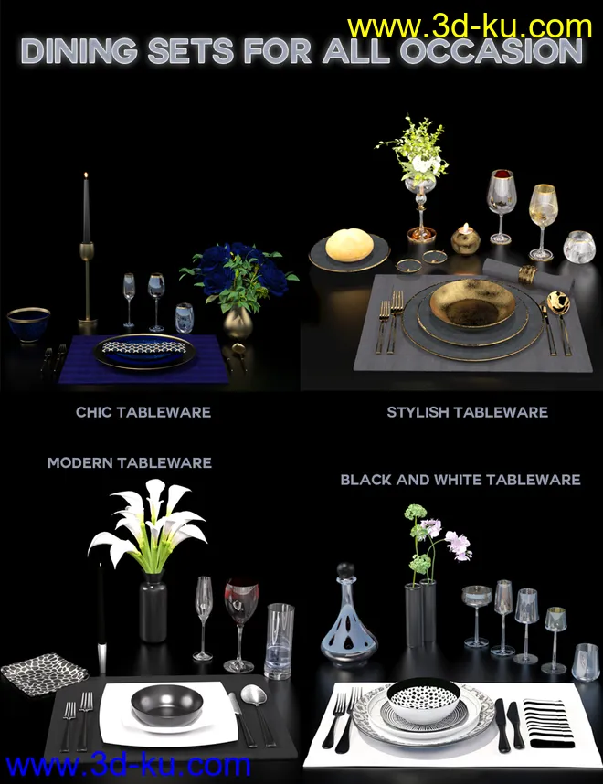 Dining Sets for All Occasions模型的图片1