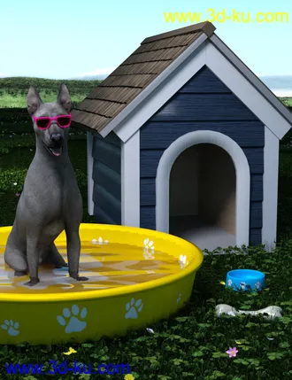 3D打印模型Dog Days of Summer Props的图片