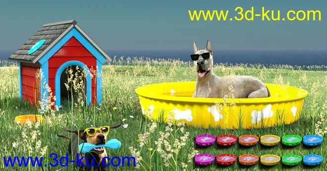 Dog Days of Summer Props模型的图片6