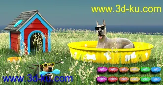 3D打印模型Dog Days of Summer Props的图片
