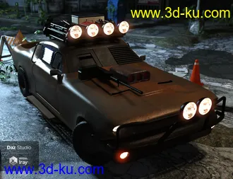 3D打印模型Doomsday Vehicle的图片