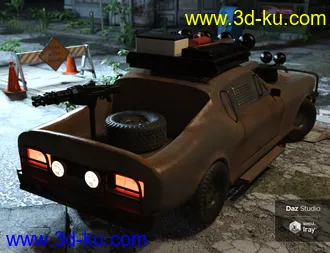 3D打印模型Doomsday Vehicle的图片