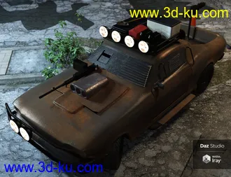 3D打印模型Doomsday Vehicle的图片
