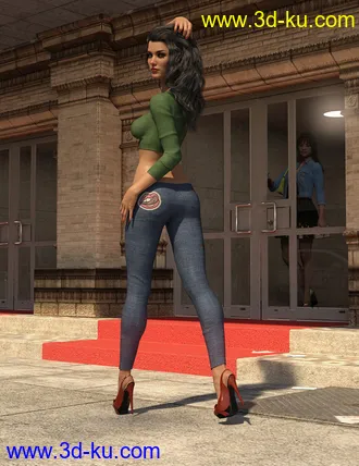 3D打印模型Double Layer Denim Iray Shader with Patches的图片