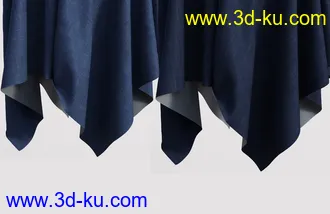3D打印模型Double Layer Denim Iray Shader with Patches的图片