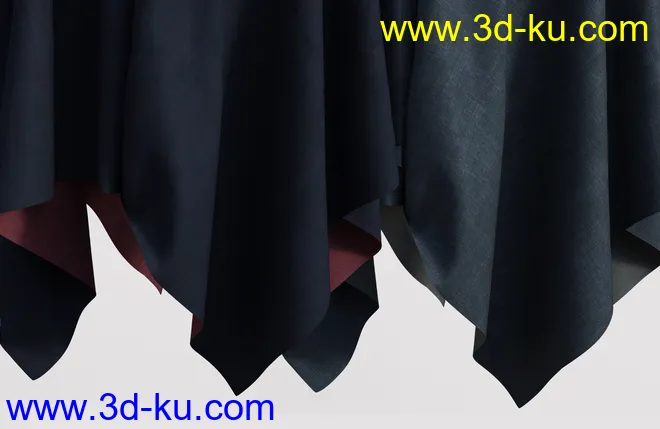 Double Layer Denim Iray Shader with Patches模型的图片14