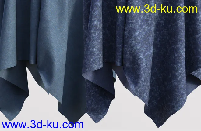 Double Layer Denim Iray Shader with Patches模型的图片15