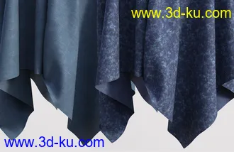 3D打印模型Double Layer Denim Iray Shader with Patches的图片