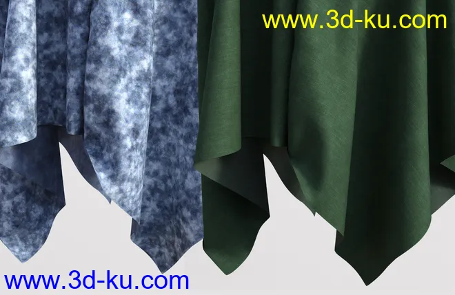 Double Layer Denim Iray Shader with Patches模型的图片16