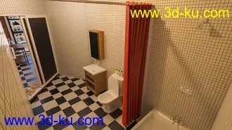 3D打印模型Downtown NY Living Room的图片