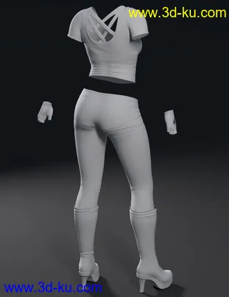 3D打印模型DQ for Genesis 8 Female(s)的图片