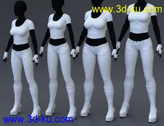 3D打印模型DQ for Genesis 8 Female(s)的图片
