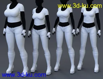 3D打印模型DQ for Genesis 8 Female(s)的图片