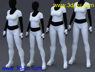 3D打印模型DQ for Genesis 8 Female(s)的图片