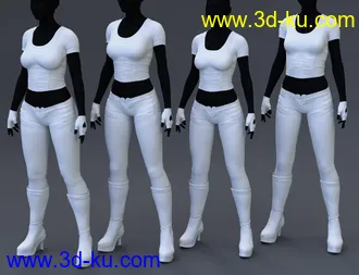 3D打印模型DQ for Genesis 8 Female(s)的图片