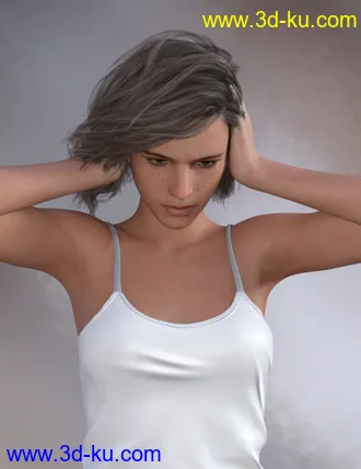 3D打印模型Dramatic Hands for Genesis 8的图片