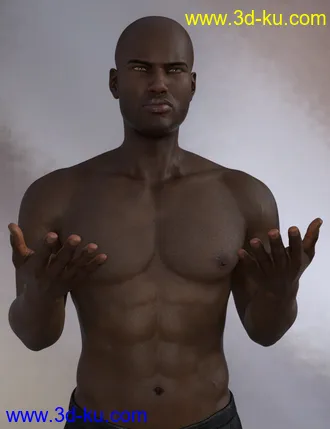 3D打印模型Dramatic Hands for Genesis 8的图片