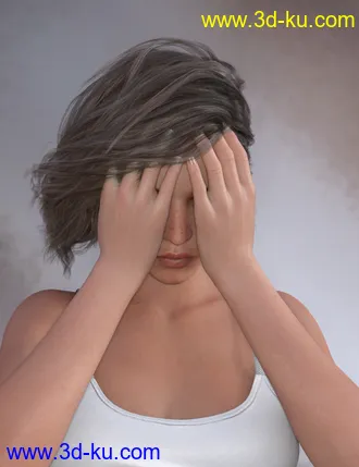 3D打印模型Dramatic Hands for Genesis 8的图片