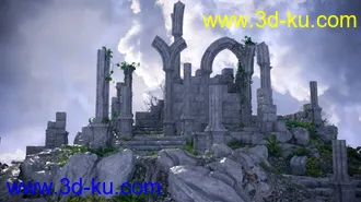 3D打印模型Dramatic Iray Global Clouds的图片