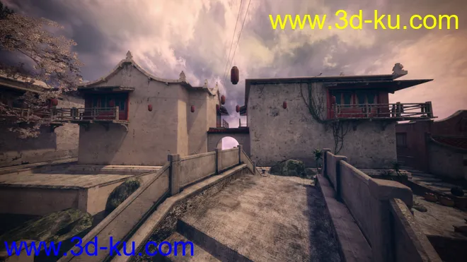 Dramatic Iray Global Clouds模型的图片9