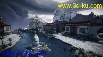 3D打印模型Dramatic Iray Global Clouds的图片