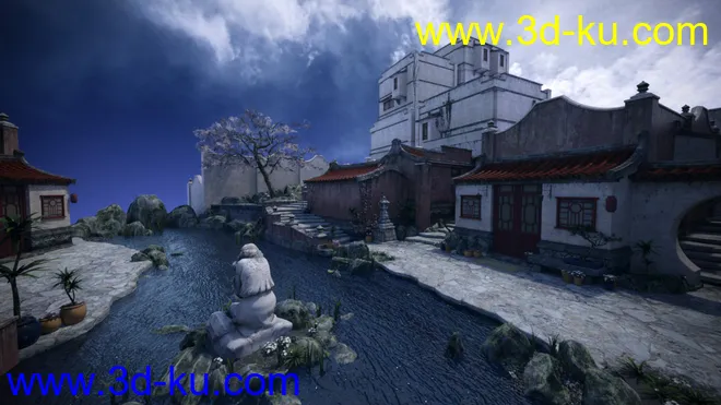 Dramatic Iray Global Clouds模型的图片11