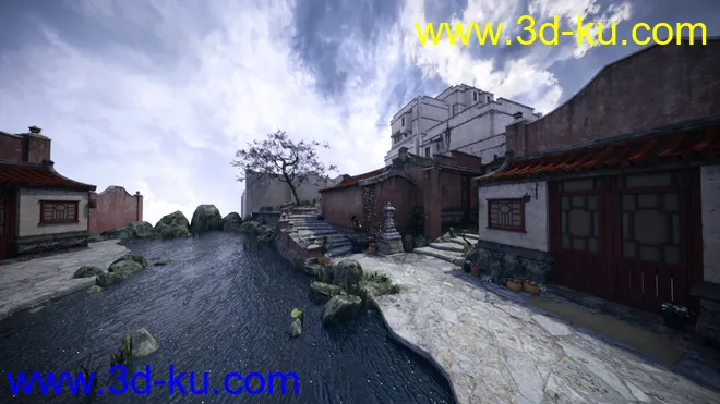 Dramatic Iray Global Clouds模型的图片14
