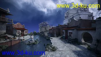 3D打印模型Dramatic Iray Global Clouds的图片
