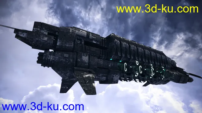 Dramatic Iray Global Clouds模型的图片19