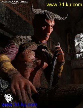 3D打印模型Dravenoi Clothing for G8M的图片