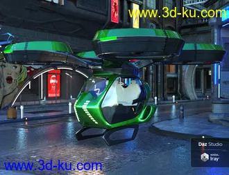 3D打印模型Drone Taxi的图片