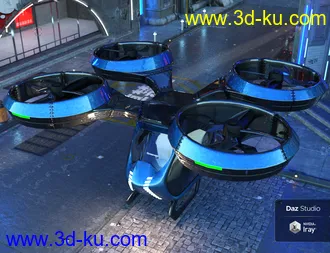 3D打印模型Drone Taxi的图片
