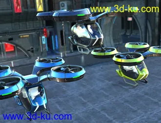3D打印模型Drone Taxi的图片