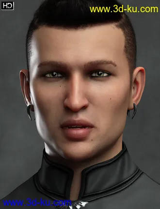 3D打印模型Duane HD for Genesis 8 Male的图片