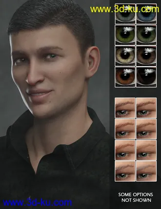3D打印模型Duane HD for Genesis 8 Male的图片