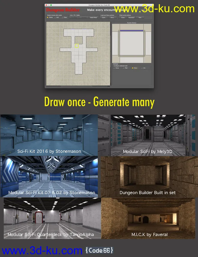 Dungeon Builder模型的图片2